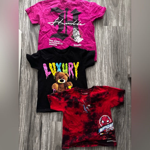 3 Tshirt size 6-7 for kids - Picture 2 of 5